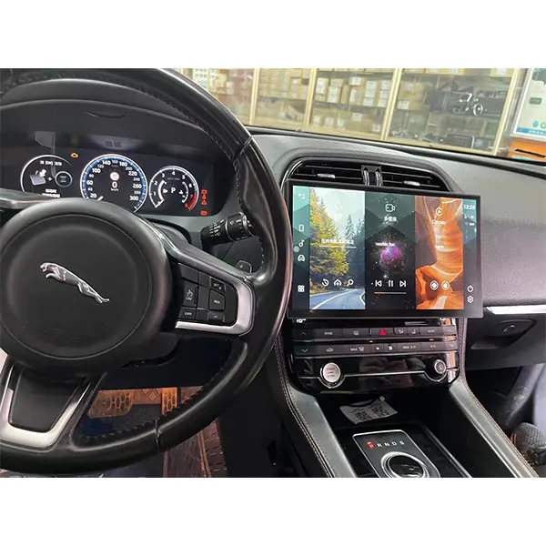 Автомобильный Gps-навигатор для Jaguar F-pace/XF/XE/128-1920, большой экран 13 дюймов, 8 + 1080G 2K, 2016*2019, автомагнитола, аудио, GPS-навигация, видео