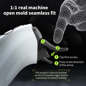 <span class=keywords><strong>2023</strong></span> Aolion nouveau L2 R2 Trigger Extender contrôleur allongé boutons étendus pour Playstation 5 <span class=keywords><strong>PS5</strong></span> Gamepad Pad accessoires - Product Image 5