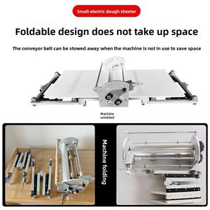 Machine à pâte <span class=keywords><strong>professionnelle</strong></span> multi-scénarios pour boulangeries, pizzerias et écoles culinaires – Équipement de pâtisserie compact OEM - Product Image 3