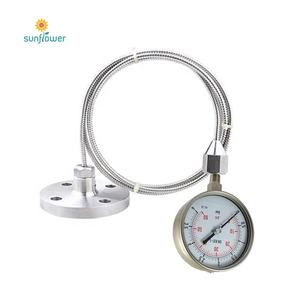 OEM Diafragma 316L Manómetro Acero inoxidable Aceite lleno de 0,6 M Illary - Product Image 2