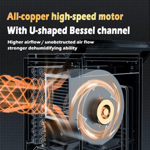 <span class=keywords><strong>Deshumidificador</strong></span> Eléctrico Ecológico para Invernadero Parilla 220V 50Hz 90L/D Portátil con Descongelación a Baja Temperatura y Pantalla Digital con Temporizador - Product Image 5