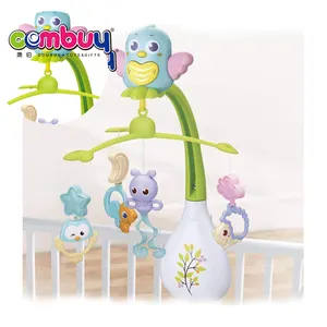 Happy bird series bedside musical rotating baby bed bell toys