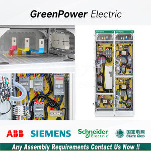 MCC и VFD инверторный Тип проверенной распределительной панели шкаф управления 3P MCC распределительный щит низкого напряжения фиксированный распределительный шкаф - Product Image 3