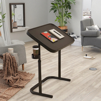 Table pliable de peinture de lit de levage mobile de bureau d'ordinateur de conception moderne pour l'utilisation de meubles de maison de salon de petit appartement