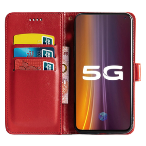 เคสหนังพร้อมช่องใส่การ์ดสำหรับ <span class=keywords><strong>Vivo</strong></span> <span class=keywords><strong>S17</strong></span> PRO S16 S17E Y36 Y35 Y02S Y78 Y11 Y35 Y02 V27 Y75 IQOO Z7 แบบพับได้ - Product Image 1