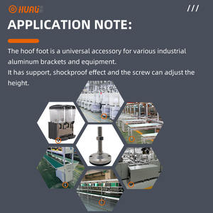 Pieds métalliques personnalisables <span class=keywords><strong>pour</strong></span> le support de chaîne de montage de machines lourdes - Product Image 6