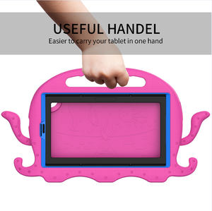 Schiuma morbida antiurto con manico tracolla slot per matita EVA tablet <span class=keywords><strong>cover</strong></span> bambini simpatico cartone animato polpo per <span class=keywords><strong>Samsung</strong></span> <span class=keywords><strong>A7</strong></span> <span class=keywords><strong>Lite</strong></span> T220 - Product Image 5