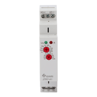 Relais temporisé modulaire multifonction miniature scellé de protection à faible consommation GRT8-M1 16A AC230V AC/DC 12-240V pour OEM ODM
