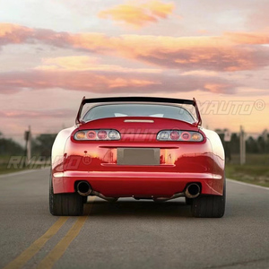 สปอยเลอร์คาร์บอนไฟเบอร์ ปี 1993-2002 สำหรับ Toyota Supra MK4 ทรง TRD สปอยเลอร์หลัง JZA80 ปีกหลังท้ายรถ - Product Image 4