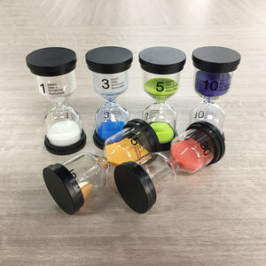 Fournisseurs chinois ABS perles de verre <span class=keywords><strong>sablier</strong></span> Décoration cadeau 3/10/15/30 minutes de minuterie de sable de verre <span class=keywords><strong>sablier</strong></span> - Product Image 2