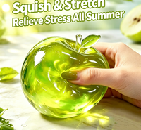 Jouet anti-stress à rebond lent pour enfants - Forme de fruit en TPR éducatif pour soulager le stress, cadeau pour enfants de 14 ans et plus