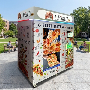 Máquina Expendedora Automática de Pizza Fresca Italiana para Venta al por Mayor, Ideal para Mercados Callejeros y Comida Caliente en Escuelas - Product Image 1