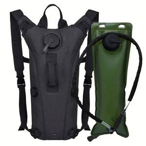 Mochila Táctica Deportiva para Correr al Aire Libre con Bolsa de Agua de 3L y Depósito de Hidratación - Product Image 1