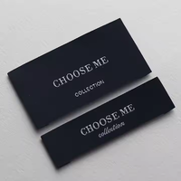 2025 vêtements Logo caoutchouc Logo vêtements col étiquettes tissu tissé tissu 3D Silicone étiquette