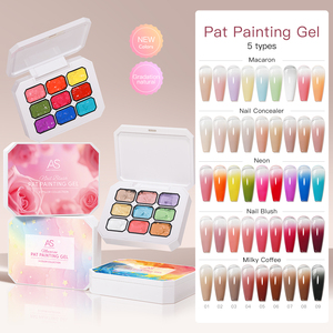 Gel <span class=keywords><strong>de</strong></span> <span class=keywords><strong>Uñas</strong></span> Semisólido <span class=keywords><strong>de</strong></span> Alta Saturación en Lata, 9 Colores Rosa, para Salón <span class=keywords><strong>de</strong></span> <span class=keywords><strong>Uñas</strong></span>, Marca Privada - Product Image 2