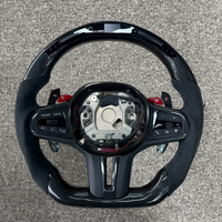 Volant en fibre de carbone pour BMW G02 G05 G06 G09 G11 G12 G15 G20 G22 G28 G29 G30 G38 G80 G82 F40 F90, accessoires de voiture