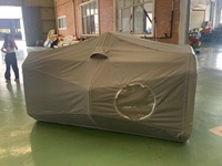 Tente de camping gonflable Russie Japon, tente extérieure personnalisée, portable, imperméable et écologique en PVC, abri pour événements