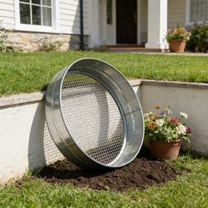 <span class=keywords><strong>Tamis</strong></span> de <span class=keywords><strong>jardin</strong></span> en acier galvanisé, <span class=keywords><strong>tamis</strong></span> à terre et à <span class=keywords><strong>compost</strong></span> en métal avec écran à mailles, <span class=keywords><strong>tamis</strong></span> de jardinage en métal <span class=keywords><strong>pour</strong></span> terre, sable et <span class=keywords><strong>compost</strong></span> - Product Image 6