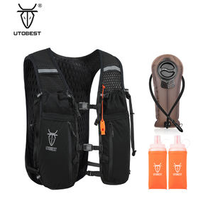 เสื้อกั๊กไฮเดรสะท้อนแสงสำหรับกีฬากลางแจ้ง10L สำหรับปั่นจักรยานปีนเขาวิ่ง3L ความจุ350มล. กระติกน้ำทำจากไนลอน TPU - Product Image 1