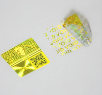 Etiquetas Adhesivas Holográficas VOID Resistentes al Agua y a los Arañazos, con Código QR, Anti-Falsificación, para Crema para Ojos