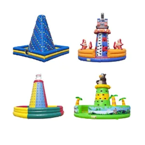 Manufacturer Soft Play Adult Kid Indoor outdoor Equipment Playground sports inflatable rock climbing mountain