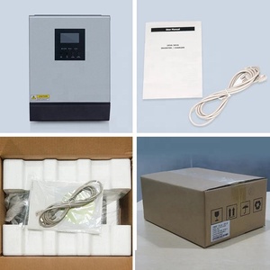 อินเวอร์เตอร์พลังงานแสงอาทิตย์แบบ Pure Sine Wave ขนาด 3KW 5KW 24V 48V พร้อมหน้าจอ LCD และตัวควบคุมการชาร์จแบบ PWM สำหรับระบบไฟฟ้าภายในบ้าน - Product Image 6