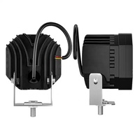 Mini phare antibrouillard LED 66W, projecteur auxiliaire de moto en aluminium de 3 pouces, lumière de travail tout-terrain 6000k pour camion, phares LED pour pod