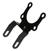 Scheinwerferhalterung aus geschweißtem Stahl, 95 x 50 mm, geschlitztes Ohrendesign, für die vordere Scheinwerferhalterung des Sur-Ron Light Bee LBX Electric Dirt Bike