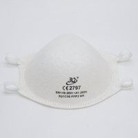 Masques filtrants jetables FFP2 demi-masques anti-poussière avec bandeau de protection des particules OEM et ODM