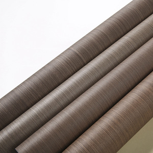 Rollo de pegatinas impermeables de grano de <span class=keywords><strong>madera</strong></span> de cuero de PVC <span class=keywords><strong>para</strong></span> renovación de muebles, armarios, escritorios <span class=keywords><strong>para</strong></span> decoración de sala de estar - Product Image 3