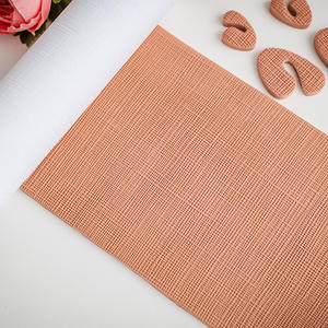 リネンポリマー粘土テクスチャローラーキャンバステクスチャ粘土ローリングローラー手作りイヤリングキーホルダー作りツール - Product Image 4