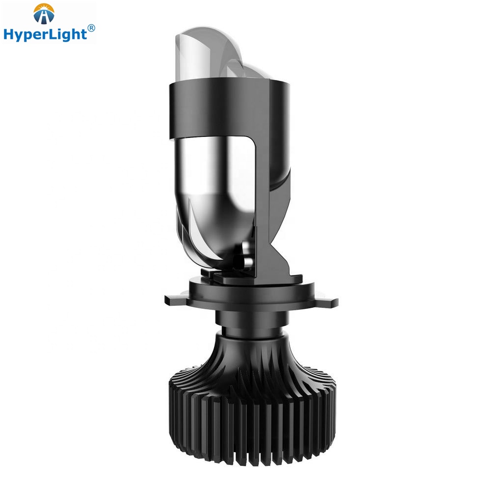 HyperLight Super Bright Projector LED Headlight Lens Mini H4 LED Headlight Bulbs 9-80V Motorcycle LED Projector Lens