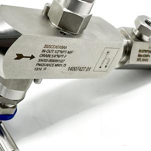 Amortisseur de jauge OEM à bas prix de Chine, interface filetée en acier inoxydable 316/304, garantie 1 an - Product Image 2