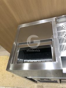 Estación de Bar Móvil para Cócteles y Aperitivos, de Acero Inoxidable, Eléctrica - Product Image 4