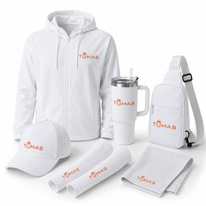Quick Dry Sports Cap Wellness Promotion Gift Collection with Polo Shirt Tumbler Cooling Towel and Swag <b>Bag</b> - Product Image 3