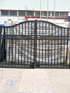 <span class=keywords><strong>Arche</strong></span> <span class=keywords><strong>de</strong></span> <span class=keywords><strong>jardin</strong></span> <span class=keywords><strong>en</strong></span> <span class=keywords><strong>fer</strong></span> forgé 2026, design <span class=keywords><strong>de</strong></span> portail principal <span class=keywords><strong>en</strong></span> acier galvanisé pour entrée <span class=keywords><strong>de</strong></span> maison, clôture <span class=keywords><strong>de</strong></span> sécurité extérieure, portails treillis - Product Image 3