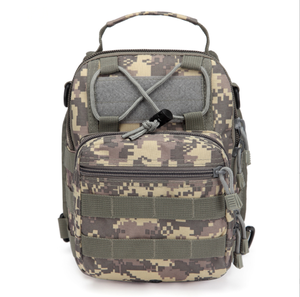 HBB107 Anti Theft Green Khaki Black Python MC CP Camouflage <b>Molle</b> Riding <b>Bags</b> Hand Held <b>Bags</b> Chest Sling <b>Bags</b> - Product Image 1