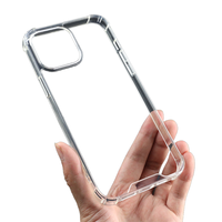 Usine Nouveau Transparent Souple TPU Cas pour iPhone 11 12 13 14 15 16 Antichoc Mobile Téléphone Accessoires
