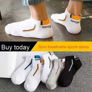 Chaussettes courtes de sport pour hommes, chaussettes avec motif de dessin animé, saison estivale, vente en gros, pas cher, emballées individuellement pour hommes <span class=keywords><strong>et</strong></span> femmes - Product Image 6