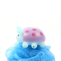 Vente chaude Pouf bébé personnalisé mignon animal éponge de bain doux vendu à plus de 45 pays et régions du monde entier