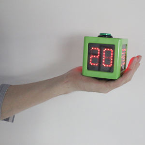 YIZHI Reloj de <span class=keywords><strong>Ajedrez</strong></span> con Cuenta Regresiva de 0-99 Segundos, Alimentado por Pilas AA, <span class=keywords><strong>Temporizador</strong></span> Cubo Inteligente LED con Tiempo Editable para Torneos de Póquer - Product Image 6