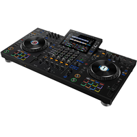 Mélangeur professionnel de console audio alimenté par contrôleur DJ pour une utilisation sur scène en métal et en matière plastique