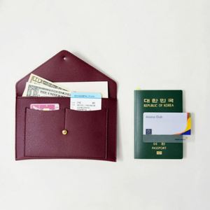 Tarjetero Bifold Minimalista de Cuero PU al por Mayor, Estuche para Tarjetas de Crédito con Múltiples Ranuras, Bolsa para Pasaporte de Negocios - Product Image 4