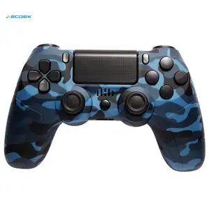 Wireless Game Controller P4 Remote Gamepad Compatible with P4/Slim/PC/Pro with Dual Vibration/Analog Sticks/6Axis Motion Sensor