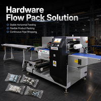Machine d'emballage automatique professionnelle pour oreillers, idéale pour les hôtels, et ensacheuse horizontale pour savon destinée à la production en usine