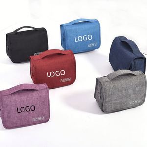 Custom Logo <b>Large</b> Capacity Waterproof Portable Bathroom Cosmetic Makeup Travel Toiletry <b>Bag</b> - Product Image 1