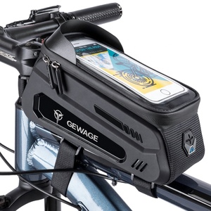 <span class=keywords><strong>Accessoires</strong></span> de vélo, sac de cadre avant pour vélo, étui étanche pour téléphone, sac tactile, sac de VTT, sac de vélo - Product Image 1