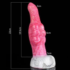 Estimulador de Punto G, Tapón Anal con Nudo Grande, Juguetes Sexuales Coloridos, Masturbadores, Vibrador Anal de Silicona, Juegos Sexuales para Parejas - Product Image 4