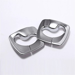 2 piezas de embellecedores de hebilla de cinturón de seguridad ABS para <span class=keywords><strong>BMW</strong></span> Serie 5 F10 2011-2017, accesorios - Product Image 5