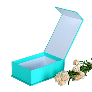 Custom book style magnetic gift box packaging perfume essential oil cosmetic paper box low price flip book shaped box